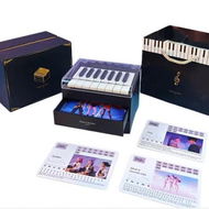 Detailed information about the product Black KPOP Demon Hunters Bluetooth Piano with Lights 8 Instrument Voices Calendar Music Box With Drawers Perfect Gift Idea