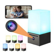 Detailed information about the product Black LED Colorful Lights Wireless Network Surveillance Camera HD Smart Night Vision Remote Mobile Monitor Dual Voice Dialogue