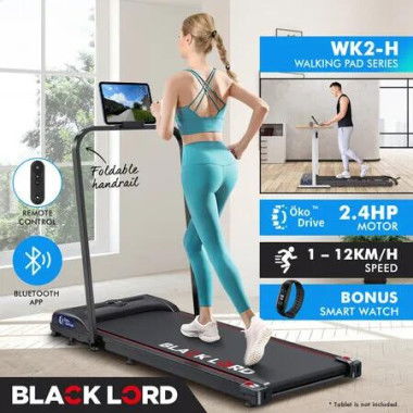 BLACK LORD Treadmill Electric Walking Pad Foldable Fitness Machine Home Gym