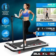 Detailed information about the product BLACK LORD Treadmill Electric Walking Pad Folding Incline Magnetic Remote White
