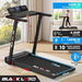 BLACK LORD Treadmill Electric Walking Pad Fully Foldable with Desktop 450mm Belt. Available at Crazy Sales for $549.95