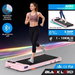 BLACK LORD Treadmill Electric Walking Pad Home Gym Incline Magnetic Remote Pink. Available at Crazy Sales for $229.95