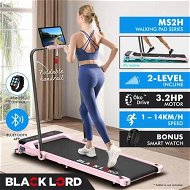 Detailed information about the product BLACK LORD Treadmill Electric Walking Pad Home Office Incline Foldable Pink