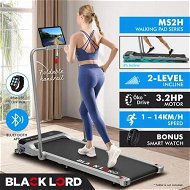Detailed information about the product BLACK LORD Treadmill Electric Walking Pad Home Office Incline Foldable Silver