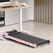 BLACK LORD Treadmill Electric Walking Pad Under Desk Home Fitness Incline Pink. Available at Crazy Sales for $289.95