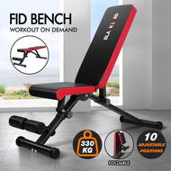 Detailed information about the product BLACK LORD Weight Bench FID Bench Fitness Flat Incline Decline Press Gym