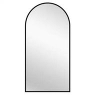 Detailed information about the product Black Metal Arch Mirror - X Large 100cm x 200cm