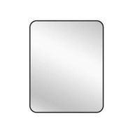 Detailed information about the product Black Metal Rectangle Mirror - Small 80cm x 100cm