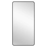 Detailed information about the product Black Metal Rectangle Mirror - X-Large 100cm x 200cm