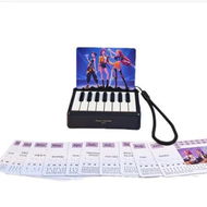 Detailed information about the product Black Mini KPOP Demon Hunters Piano with Lights Calendar Music Box Perfect Gift Idea
