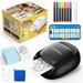 Black Multifunctional Portable Mini Thermal Printer for Kids AI Generated Tattoos Water Transfer Stickers Ink Free Printing DIY Coloring. Available at Crazy Sales for $44.99