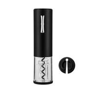 Detailed information about the product Black Rechargeable Electric Wine Bottle Opener Automatic with Paper Cutter Ideal for Home & Parties