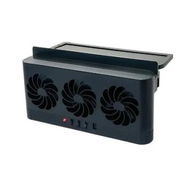 Detailed information about the product Black Solar Car Exhaust Fan USB Interface Summer Car Cooler Air Circulator