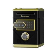 Detailed information about the product Black Touch Screen Password Piggy Bank Kids Large Capacity Mini Safe Battery Operated