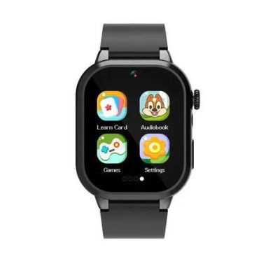 Black Watch with Photo and Video Recording 35 Games Pedometer Educational Music No Calls Or Positioning No Internet Required