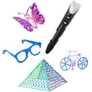 Detailed information about the product (Black)3D Printing Pen with Display - Includes 3D Pen, 3 Starter Colors of PLA Filament
