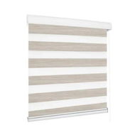 Detailed information about the product Blackout Zebra Roller Blind Curtains 150x210 Beige