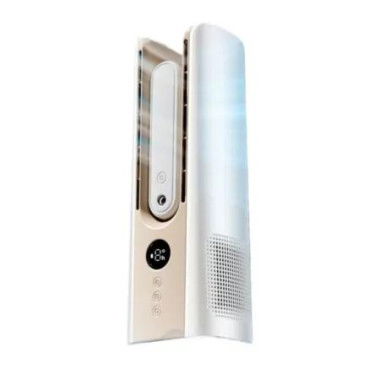 Bladeless Spray Desktop Fan Mini Cool Air Humidifying Mist Water Fan Air Conditioner Circulating Fan
