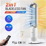Detailed information about the product Bladeless Tower Fan 2 In 1 Heater Cool Hot Oscillating Heating With LED And Remote Control