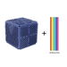 Blue 3D Upgraded Sensory Activity Board for Kids Silicone Fidget Toy Cube Sensory Toys Anxiety Relief Items STEM Travel Toy for Boys and Girls. Available at Crazy Sales for $14.99