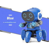 Detailed information about the product Blue Dancing Electric Six Clawed Fish Robot Features Dynamic Sound Effects And Cool Lights Ideal Gift For Children Over 3 Years Old