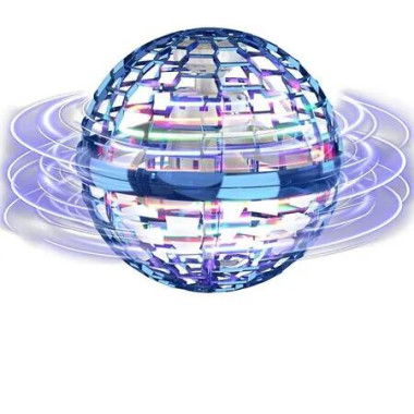 Blue Flying Orb Hover Boomerang Play Toys Hand Controlled Mini Drone Cosmic Globe Spin Outdoor Birthday Gifts Cool Stuff for Boys Girls Age 6-10