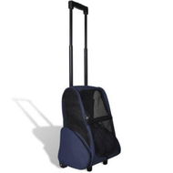 Detailed information about the product Blue Foldable Multipurpose Pet Trolley