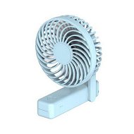 Detailed information about the product Blue Handheld Fan,2000mAh Portable Fan Mini fan Small Personal Fan,Desk Fan Hand Held Fan Rechargeable Battery Operated Cooling Electric Fan