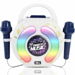 (Blue)Karaoke Machine for Kids, Portable Singing Machine Karaoke Toys with 2 Microphone,Party Favor Birthday Gifts for Toddlers Boys And Girls. Available at Crazy Sales for $54.99