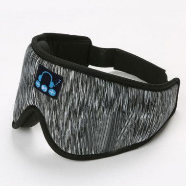 Bluetooth 5.0 Headset Wireless Music Sleep Aid Shading 3D Soft Sleep Eye Cover.