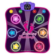 Detailed information about the product Bluetooth Dance Mat Light Up for Kids Birthday Party Built-in Music Interactive Fun Toy for Ages 3-12