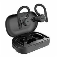 Detailed information about the product Bluetooth Headphones Wireless Earbuds IPX7 Waterproof Built-in Mic in/Over-Ear Earphones Bluetooth Earbud Perfect for Sports and Daily Use-Black