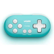 Detailed information about the product Bluetooth Key Chain 8Bitdo Zero 2 Mini Controller - Pocket-Sized Gaming for Switch, Windows, Android, and macOS (Turquoise)