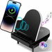 Bluetooth Speaker with Wireless Charger,3 in 1 Fast Wireless Charging Station for Phone,Watch,Hearphones with Sleep Aid White Noise Mode Night Light Timer. Available at Crazy Sales for $99.99