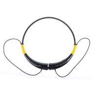 Detailed information about the product Bluetooth Wireless Handsfree Earphone Stereo Headset For Samsung IPhone LG HTC - Black + Yellow.