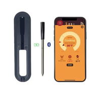 Detailed information about the product Bluetooth Wireless Meat Thermometer with Unlimited Range,Easy-to-read display