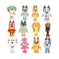 Detailed information about the product Bluey Toys 12 Pack, Family Beach Day 2 to 3.5 Inch, Wolfs Bluey Figures Toys Playset, Wolves Bluey Action Figurines Family and Friends Set