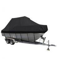 Detailed information about the product Boat Cover 12-14 FT Trailerable Weatherproof 600D Jumbo Marine Heavy Duty