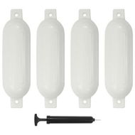 Detailed information about the product Boat Fender 4 Pcs White 51x14 Cm PVC