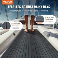 Detailed information about the product Boat Flooring, EVA Foam Boat Decking 94.5' x 23.6', Non-Slip Self-Adhesive Flooring, 15.5 sq.ft Marine Carpet for Boats, Yacht, Pontoon, Kayak Decking