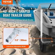 Detailed information about the product Boat Trailer Guide, 1.1M Adjustable Design Trailer Guide Poles, 2PCS Rustproof Galvanized Steel Trailer Guide ons, Trailer Guides with PVC Pipes, for Ski Boat, Fishing Boat or Sailboat Trailer