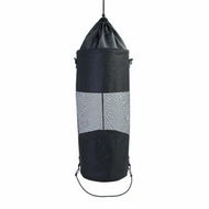 Detailed information about the product Boat Trash Bag Drawstring Hoop Ship Garbage Bag Portable Oxford Cloth Waste Storage Pouch For Outdoor Black