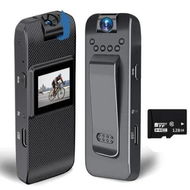 Detailed information about the product Body Cam, Mini Body Camera Video Recording with Screen, HD 1080P Small Cameras with 128GB SD Card for Vlogging, Law Enforcement