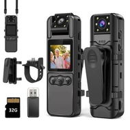 Detailed information about the product Body Camera Video Recording 1080P FHD Mini Police Wearable Portable Small Personal Camcorder Sport Action Outdoor Video Recorder