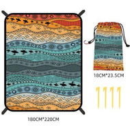 Detailed information about the product Bohemian Beach Mat Quick Drying Anti Splashing Moisture-proof Mat Outdoor Picnic Mat Camping Blanket Beach Mat