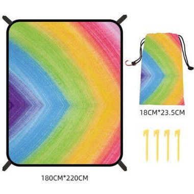 Bohemian Beach Mat Quick Drying Anti Splashing Moisture-proof Mat Outdoor Picnic Mat Camping Blanket Beach Mat