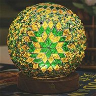 Detailed information about the product Bohemian Nightlight Romantic Free Bohemian Creative USB Rechargeable Bedroom Decor Table Lamp Decorative Glass Lamp Kids Gift Color Green