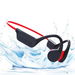 Bone Conduction 5.3 Headphones Open Ear IPX8 Waterproof Earbuds for Swimming with Mic Built-in 32G MP3 Underwater Sport Headset. Available at Crazy Sales for $39.95