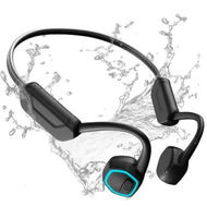 Detailed information about the product Bone Conduction Headphones for Swimming MP3 Play Built in 32G Memory,Open-Ear Wireless Bluetooth Headphones with Mic
