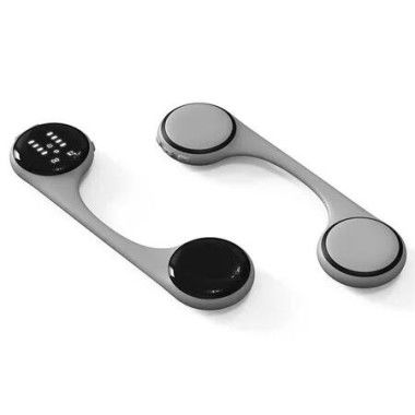 Bone Conduction Pillow Speaker Bluetooth, 3D Surround Sound White Noise Sleep Aid, Portable Under Pillow Audio, Music Device for Deep Rest Grey